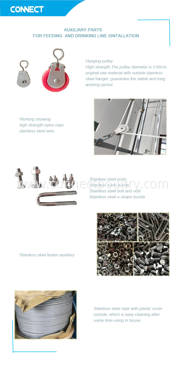 Stainless steel auxiliary parts